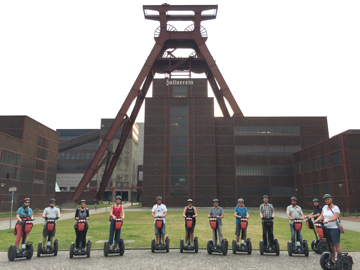 Mit dem Segway vom Maritim nach Zollverein Mit dem Segway vom Maritim nach Zollverein